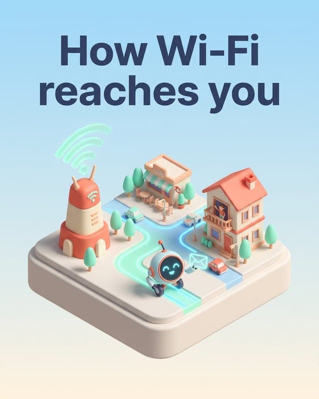 Example carousel cover in the Isometric style